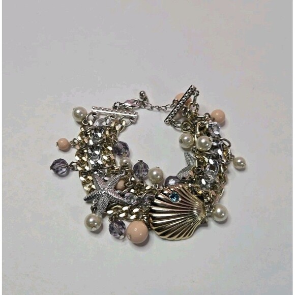 Jewelry Lot Blue Water Mermaid Clean Curated Bundle Free Gift - Picture 15 of 16